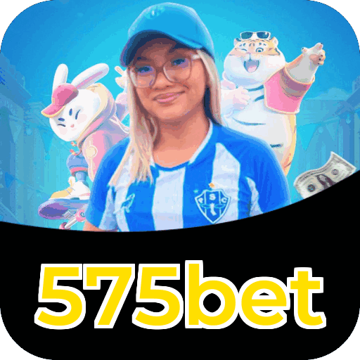 Interface do aplicativo 575bet mostrando jogos disponíveis no iOS e Android